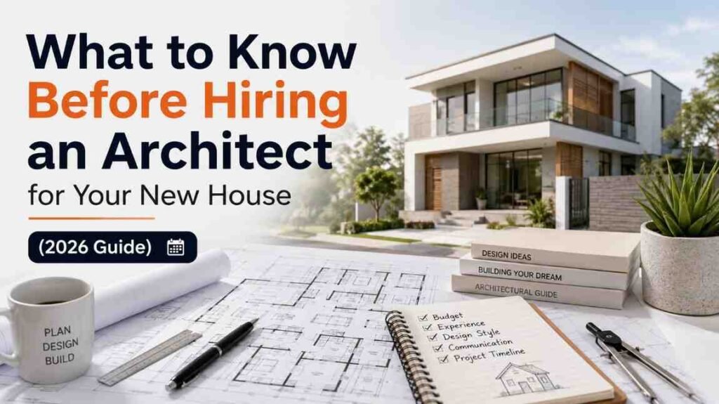 hiring an architect for a new house